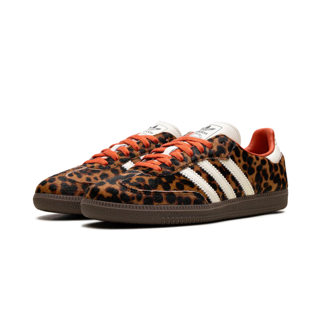 Adidas Samba Leopard Cream Orange