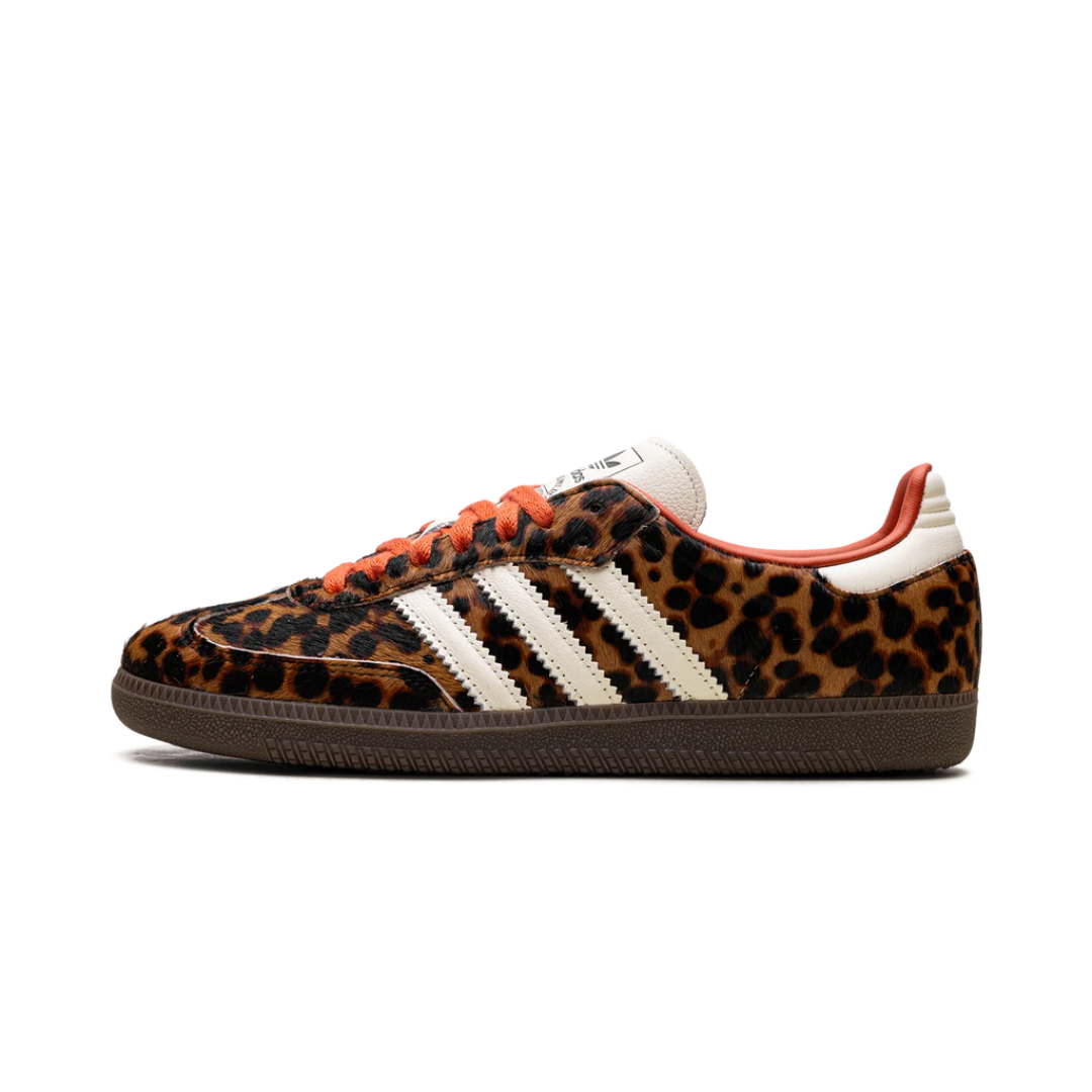 Adidas Samba Leopard Cream Orange